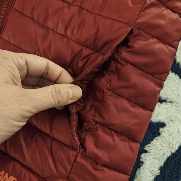 Kids Lands End down hooded jacket - Picture 5 of 8